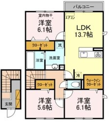 アレグリアの物件間取画像